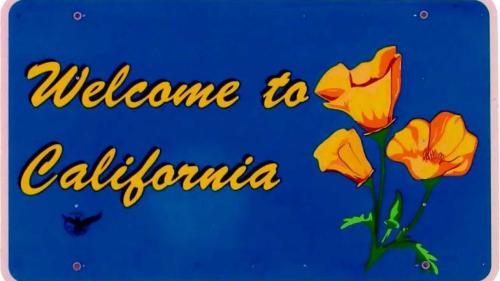 california sign