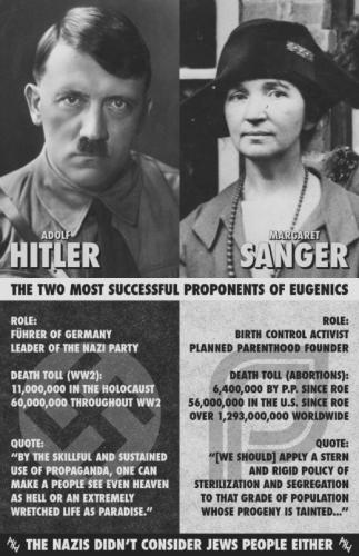 margaret sanger and hitler