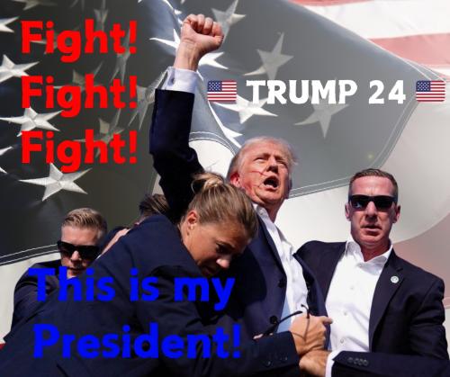 This is my president!