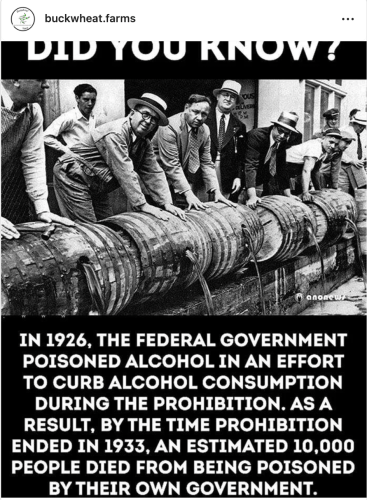 prohibition poison alcohol government caring conspiracy evil fascist left tuskugee