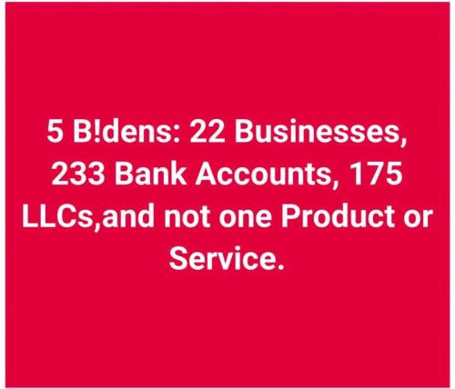 BIDEN CRIME FAMILY BUSINESS