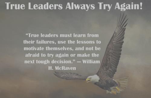 1-Leaders Always Try Again!