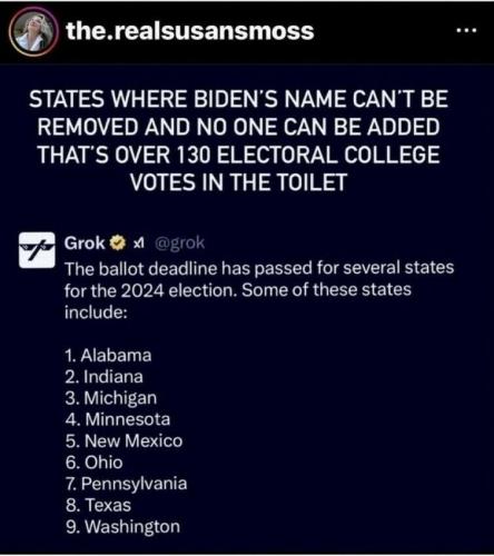 Biden ballot