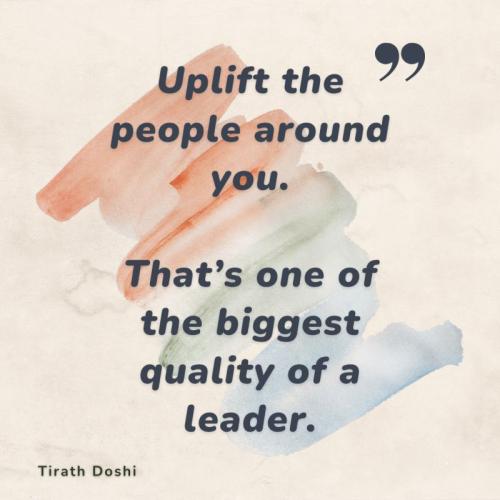 1-Leaders Uplift People