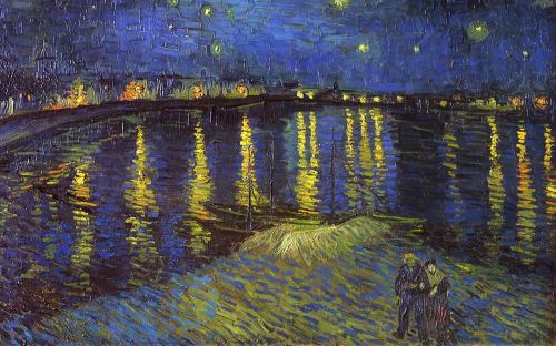 Van Gogh - Water Reflections