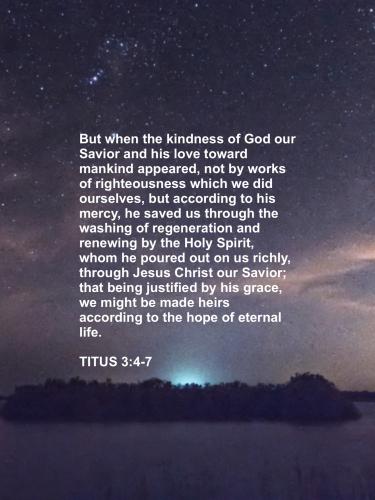 FAITH - Titus 3.4-7
