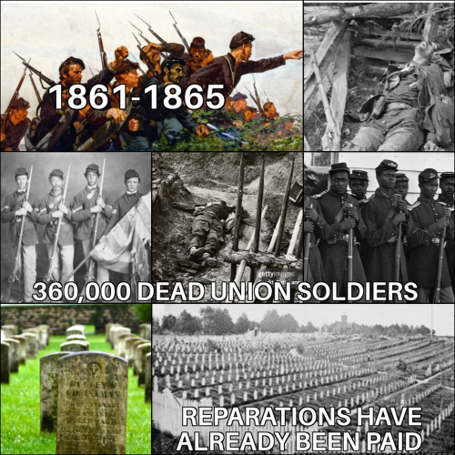 Union soldiers paid reparations