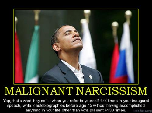 Obama narcissism-narcissist