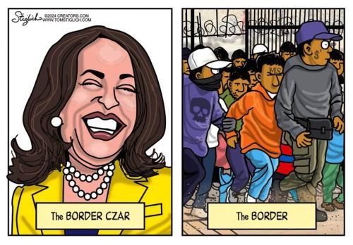 KAMALA HARRIS BORDER CZAR DEVIL