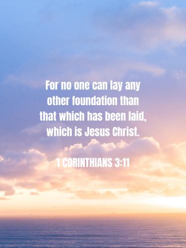 FAITH - 1 Corinthians 3.11