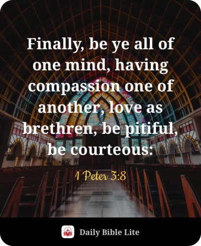 FAITH - 1 Peter 3.8 Image-1