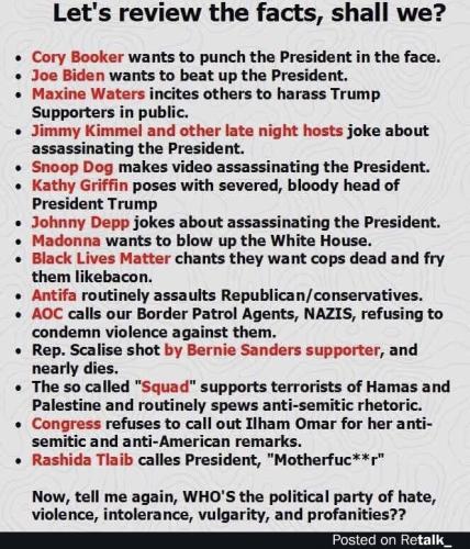 SO LOVE TRUMPS HATE DEMOCRAT ROYALITY