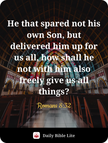 FAITH - Romans 8.32