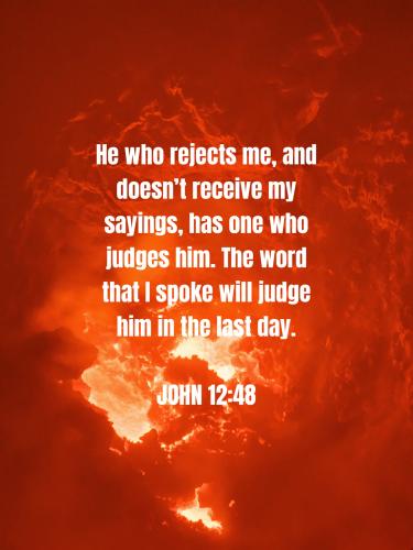 FAITH - John 12.48
