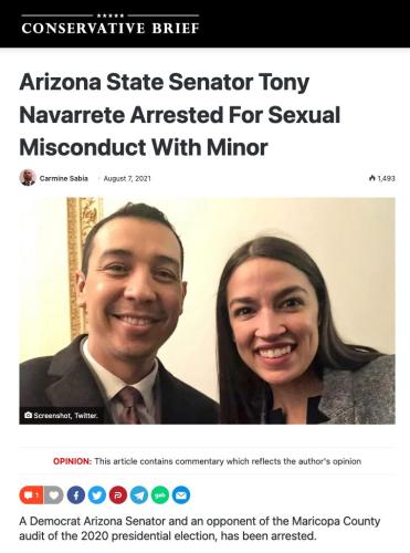 Conservative Brief the company you keep AOC