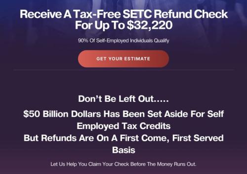 Tax free refund check