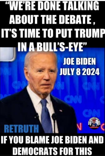Biden Bulls Eye Trump