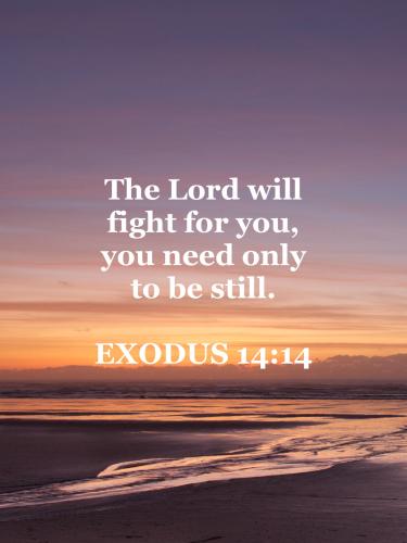 FAITH - Exodus 14.14