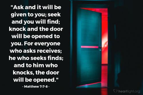 Matthew 7_7-8