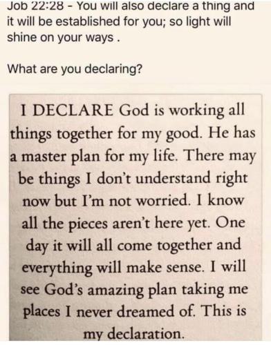 I Declare