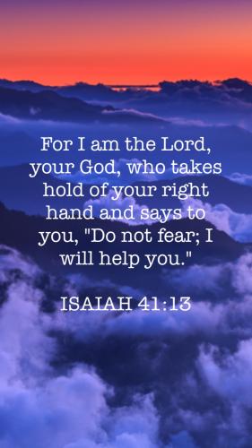 FAITH - Isaiah 41.13