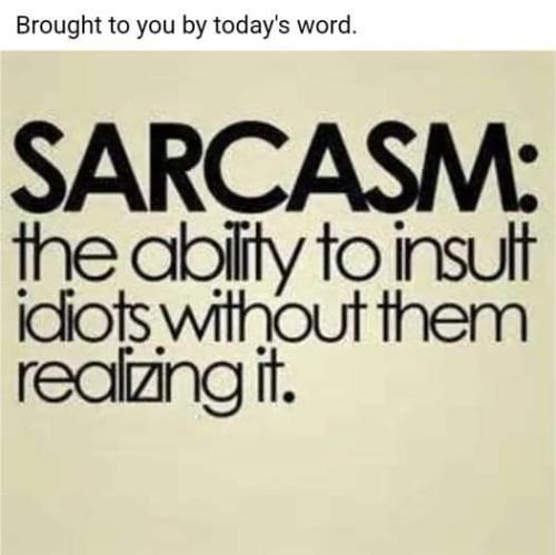 sarcasm