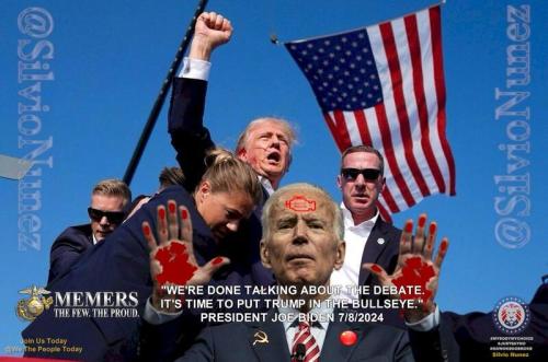 BIDEN BLOODY HANDS 666