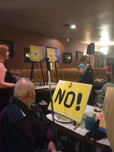 Carl had no problem expressing himself through art