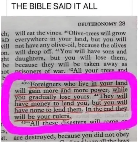 Bible on foreign invasion