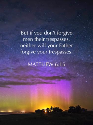 FAITH - Matthew 6.15