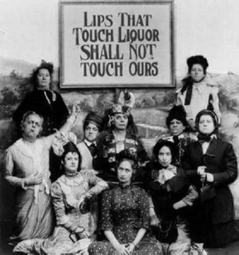 prohibition womens march lips touch liquor shall not touch ours puritans suffrage