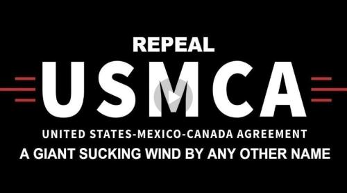 Repeal USMCA screenshot