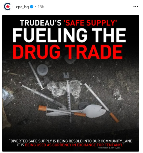 Trudeaus safe supply