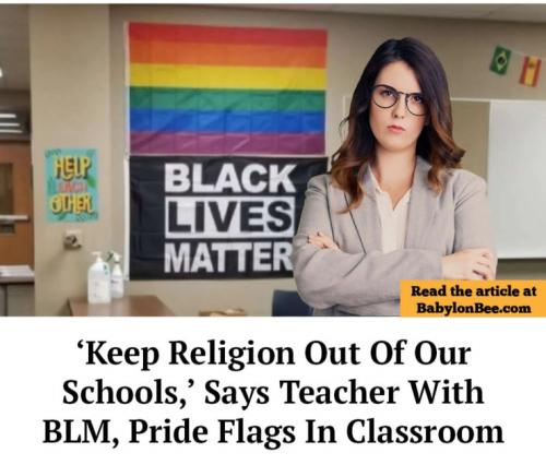 out of our schools