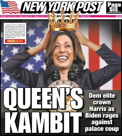 KAMALA HARRIS CROWN