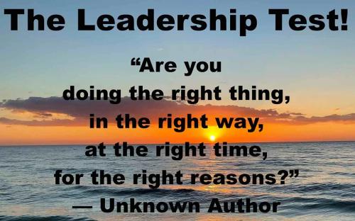 1-Leadership the Right Way