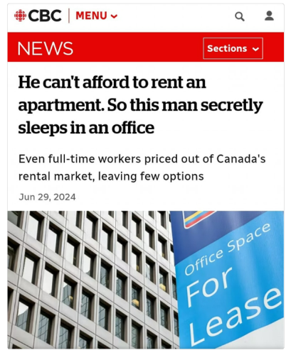 sleep in the office