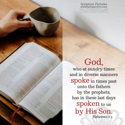 FAITH - Hebrews 1.1 KJV
