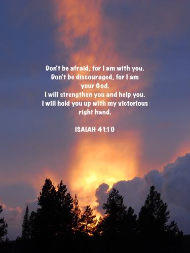 FAITH - Isaiah 41.10