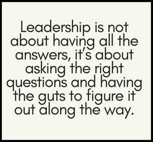 1-Leadership and Answers