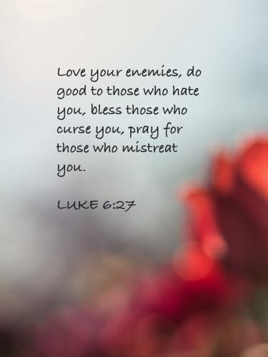 FAITH - Luke 6.27