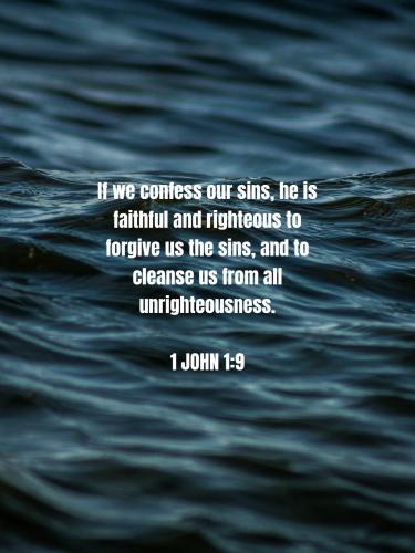 FAITH - 1 John 1.9 Image-1