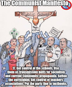 communist manifesto Get control of the schools. Use them as transmission belts for socialism and curren