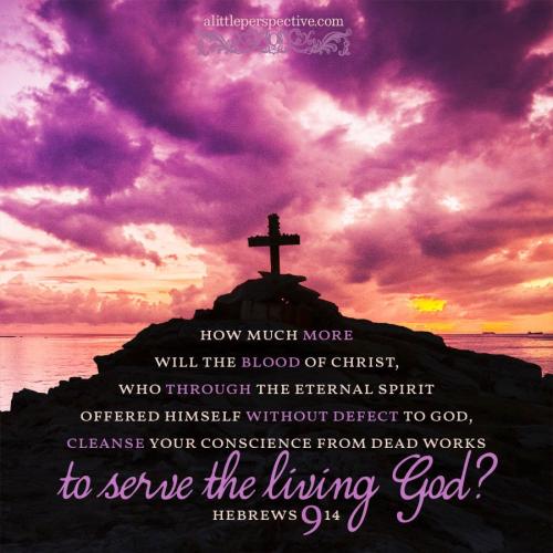FAITH - Hebrews 9.14 WEB