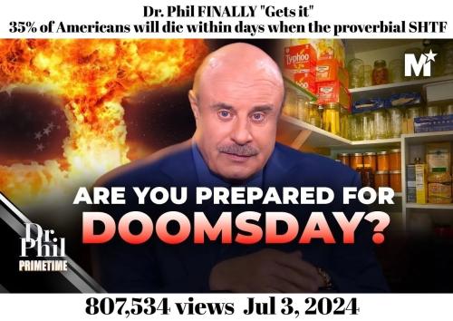 Dr Phil finally gets it