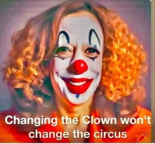 changing the clown
