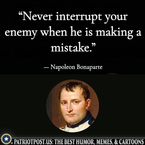 never interupt