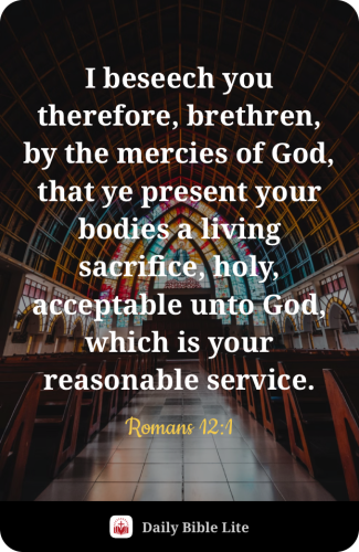 FAITH - Romans 12.1