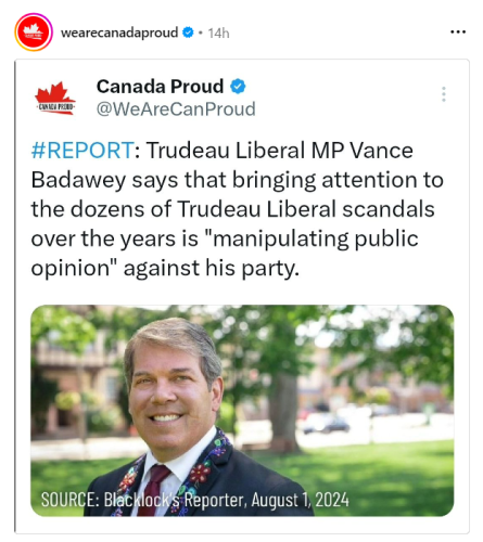 against his party