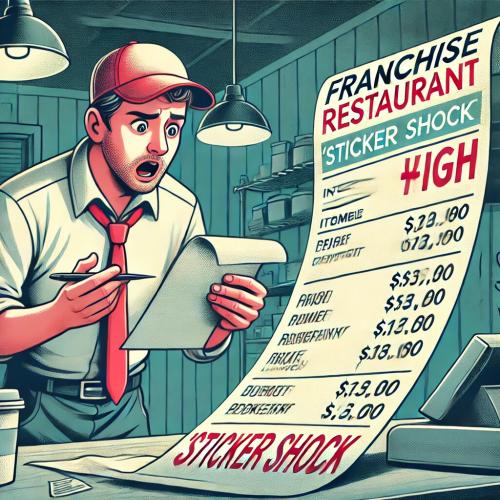 franchisee sticker shock